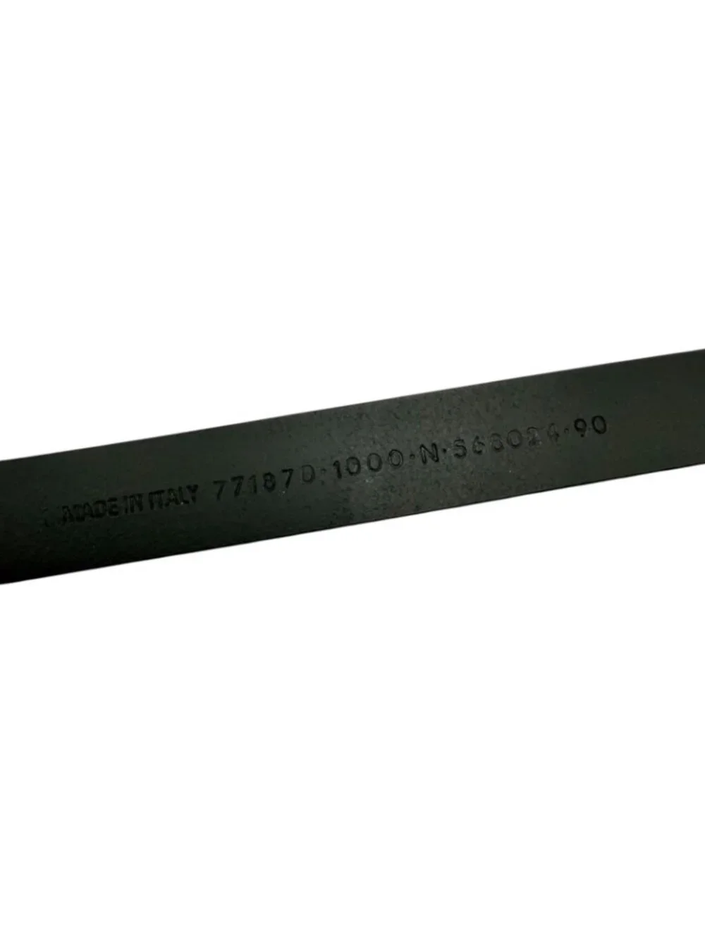 Balenciaga BB Hourglass Belt Black Gold 90